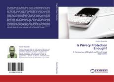 Buchcover von Is Privacy Protection Enough?