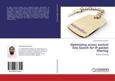 Portada del libro de Optimizing access control lists Search for IP packet filtering