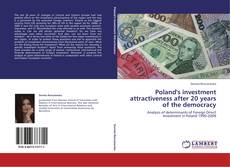 Capa do livro de Poland's investment attractiveness after 20 years of the democracy 