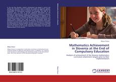 Capa do livro de Mathematics Achievement in Slovenia at the End of Compulsory Education 