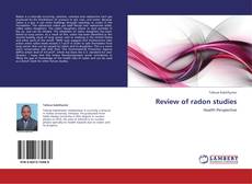 Capa do livro de Review of radon studies 
