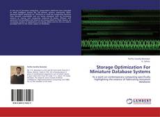 Storage Optimization For Miniature Database Systems kitap kapağı