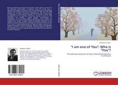 Buchcover von "I am one of You": Who is "You"?