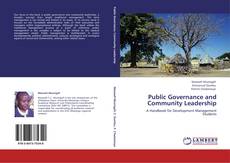 Capa do livro de Public Governance and Community Leadership 