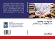 Buchcover von Technical Vocabulary Acquisition through Texts