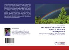 Bookcover of The Role of Institutions in Natural Resource Management
