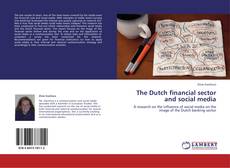 Bookcover of The Dutch financial sector and social media