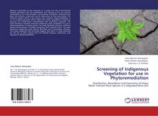 Capa do livro de Screening of Indigenous Vegetation for use in Phytoremediation 