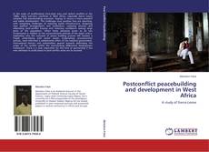 Copertina di Postconflict peacebuilding and development in West Africa