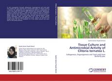 Capa do livro de Tissue Culture and Antimicrobial Activity  of Clitoria ternatea L. 