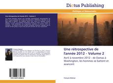 Copertina di Une rétrospective de l'année 2012 - Volume 2