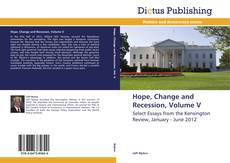 Copertina di Hope, Change and Recession, Volume V