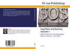 Iraq-Nam and Katrina, Volume I的封面