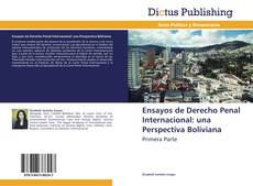 Copertina di Ensayos de Derecho Penal Internacional: una Perspectiva Boliviana