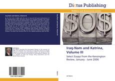 Borítókép a  Iraq-Nam and Katrina, Volume III - hoz