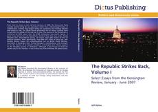 The Republic Strikes Back, Volume I的封面