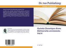 Guinée-Chronique d'une Démocratie annnoncée, Vol.4的封面