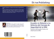 Portada del libro de Ecuador en Relación a La Reforma del Consejo de Seguridad de la ONU