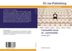 Portada del libro de L'actualité revue et...commentée