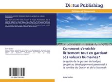 Couverture de Comment s'enrichir licitement tout en gardant ses valeurs humaines?