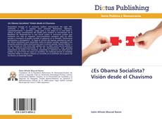 ¿Es Obama Socialista? Visión desde el Chavismo kitap kapağı