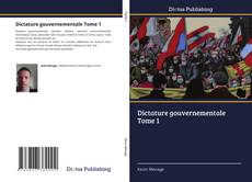Dictature gouvernementale Tome 1的封面