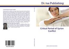 Buchcover von Critical Period of Syrian Conflict