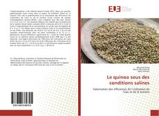 Capa do livro de Le quinoa sous des conditions salines 