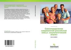 Portada del libro de Самоопределение современной российской семьи: социологический анализ