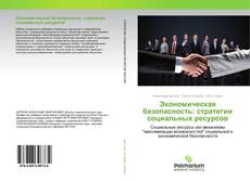 Couverture de Экономическая безопасность: стратегии социальных ресурсов