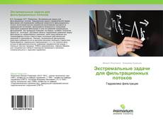 Bookcover of Экстремальные задачи для фильтрационных потоков