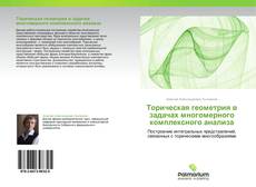 Bookcover of Торическая геометрия в задачах многомерного комплексного анализа