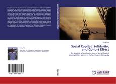Portada del libro de Social Capital, Solidarity, and Cohort Effect