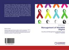 Management of HIV/AIDS Stigma kitap kapağı