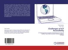Capa do livro de Challenges of ICT Accessibility 