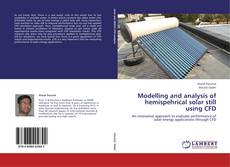Couverture de Modelling and analysis of hemispehrical solar still using CFD