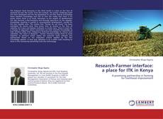 Buchcover von Research-Farmer interface:  a place for ITK in Kenya