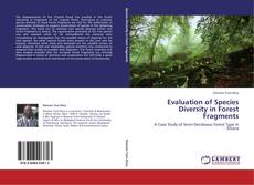 Portada del libro de Evaluation of Species Diversity in Forest Fragments