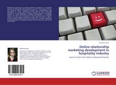 Buchcover von Online relationship marketing development in hospitality industry