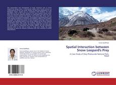 Buchcover von Spatial Interaction between Snow Leopard's Prey