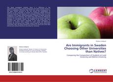 Couverture de Are Immigrants in Sweden Choosing Other Universities than Natives?