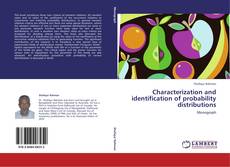 Characterization and identification of probability distributions kitap kapağı