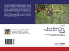 Copertina di Royal Bengal Tiger Panthera tigris tigris in Nepal