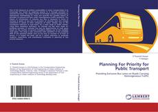 Capa do livro de Planning For Priority for Public Transport 