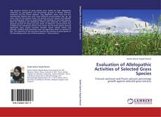 Buchcover von Evaluation of Allelopathic Activities of Selected Grass Species