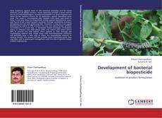 Buchcover von Development of bacterial biopesticide