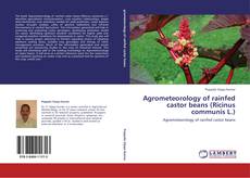 Agrometeorology of  rainfed castor beans (Ricinus communis L.) kitap kapağı