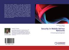 Couverture de Security in Mobile Ad-hoc Networks