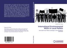 Capa do livro de International Environmental NGOs in Local Politics 