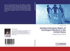 Buchcover von Antidiscrimination Rights of Contingent Workers in the United States